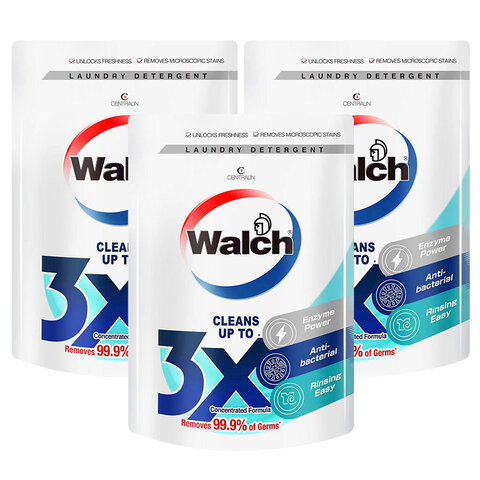 威露士(Walch)洗衣液 3X系列除菌酵素配方快洁易漂3效合一洗衣液