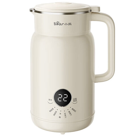 小熊(Bear)料理机小型0.6L豆浆机家用多功能破壁机预约全自动一键清洗 