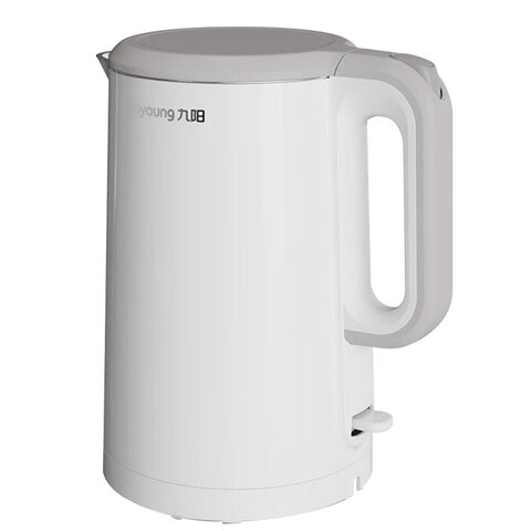 九阳(Joyoung)电热水壶1.5L电水壶304不锈钢内胆双层壶体防烫烧水壶开水煲