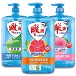 雕牌 食品用洗洁精 果蔬餐具洗涤剂洗涤灵清洁剂 苹果/红柚/水蜜桃多规格香味可选