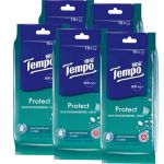 得宝(Tempo)卫生杀菌湿巾单片独立包装亲肤无刺激便携湿纸巾